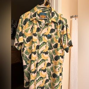 Dixxon “the hammock” button down party shirt.